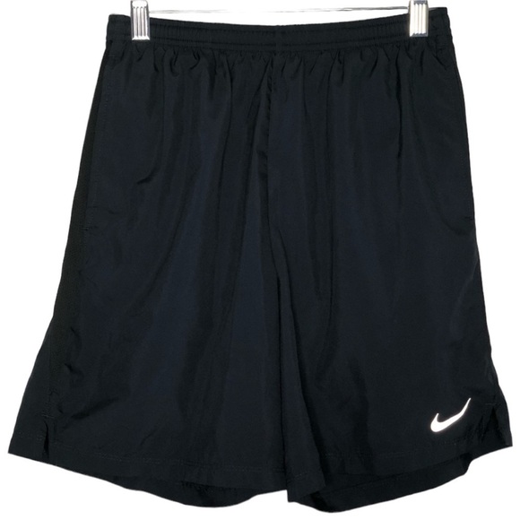 Nike navy dri-fit elastic waist shorts, small - Picture 1 of 8